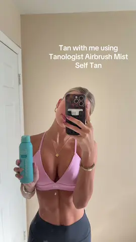 Tan with me using tanologist airbrush mist self tan. @TANOLOGIST #tanologisttan #tanologistambassador 