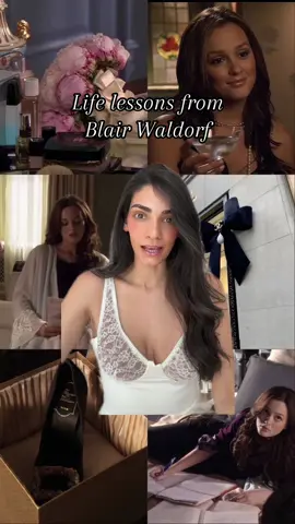 She’s an icon and there’s a lot we can learn from her 🎀✨ #blairwaldorf #queenenergy #femaleempowerment #lifelessons #strongwomen #darkfeminine #classywomen #confidence 