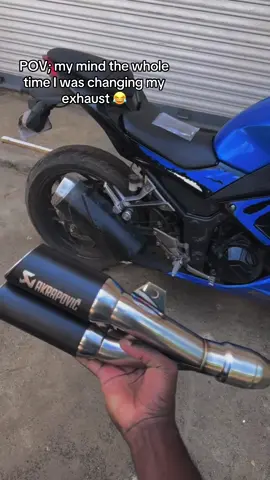 Modifications on a student budget #Kawasaki #ninja #funny #bike
