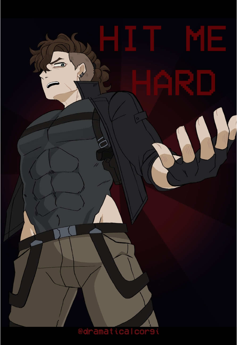 HIT ME HARD | ANIMATION MEME | OC his name is leigh and he’s my baby boy I love him even though I haven’t talked about him on this account yet hehEHEHE #animationmeme #hitmehard #oc #originalcharacter #anime 