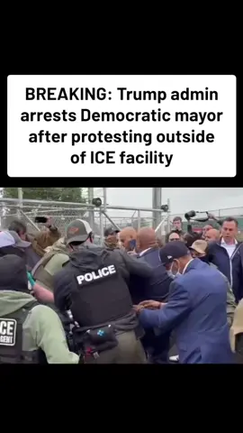 Democratic mayor Ras Baraka of Newark, New Jersey has been arrested by the Trump administration. 