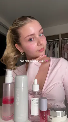 my everyday routine <3  • @Fenty Skin lip oil  @SKIN1004 US serum  @medicube global face spray  @rhode skin glazing milk  @Kylie Cosmetics skin tint  @Lancôme concealer  @Nudestix cream bronzer  @Armani beauty liquid blush  @Hourglass Cosmetics mascara  @Rare Beauty liquid luminizer  @Gisou lip oil • #naturalmakeup #grwm 