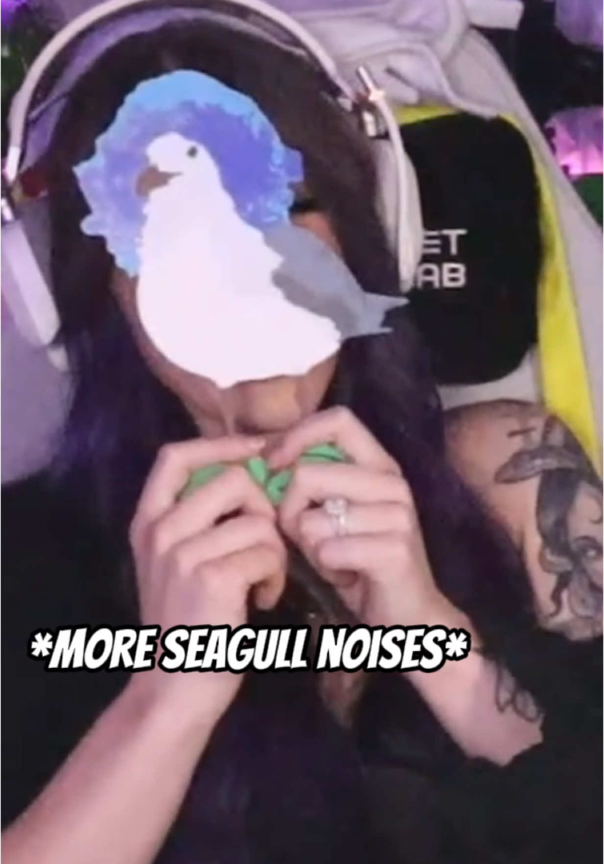 I can’t believe they sent me a seagull 3D print 🤦🏼‍♀️ I AM NOT A SEAGULL, CHAT! #tyyrex #streamerfails #girlgamer #livestreamfails #twitchstreamer #twitchchat #girlstreamer 