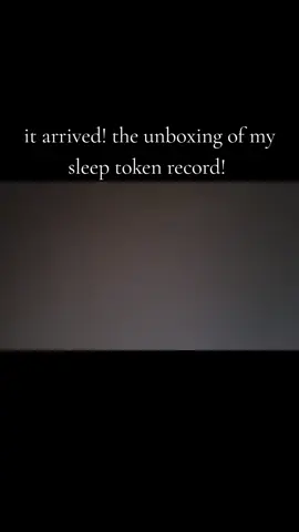 got my sleep token delivery! #sleeptoken #eveninarcadia #record #dangerous #gethsemane 
