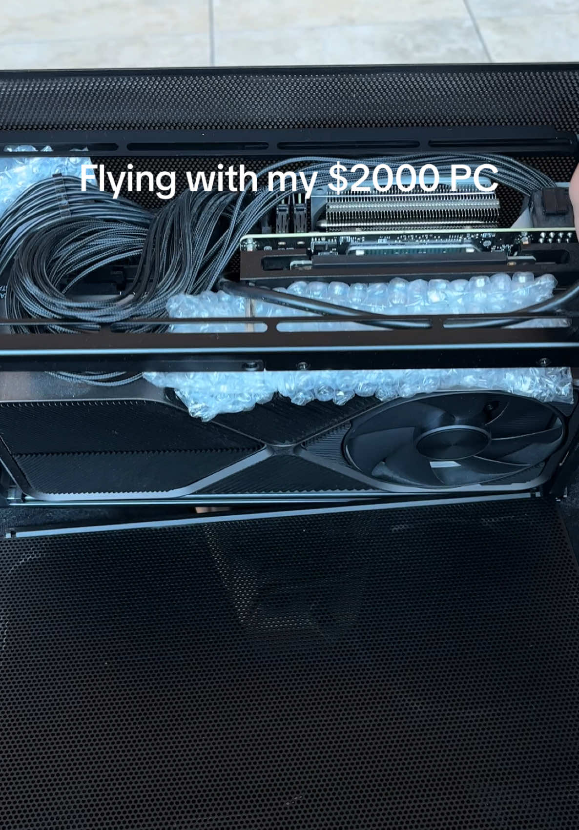 Gaming PC vs TSA #gamingpc #itx #pc #pcbuild #rtx 