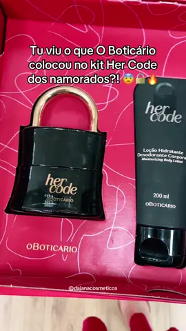 O Boticário acertou demais nesse item 🔥 Antecipação dos kits presentes namorados 2025 - Garanta já o seu comigo. Entrego em Rio Branco/AC. #presentenamorados #kitnamorados #oboticario @O Boticário #hercodeperfume #perfumecadeadoboticario #influsdabelezagb #riobrancoacre 