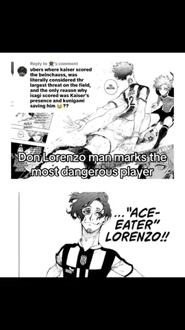 Replying to @👨🏾‍🚀 #bluelockmanga #fyp #bluelock #isagi #kaiser #donlorenzo sorry I got a sore throat (pause) so I have to use AI voice🫩