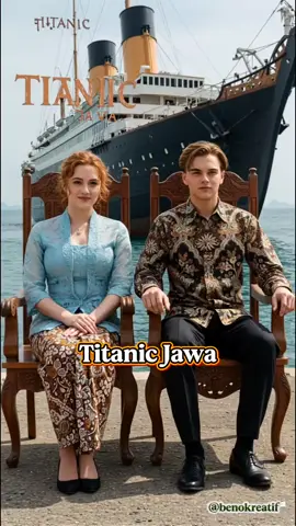 *TITANIC JAWA : pembuatan video dengan teknologi AI makin bagus dan halus. Lama-lama bisa menggantikan pembuatan film real.*❤️😊