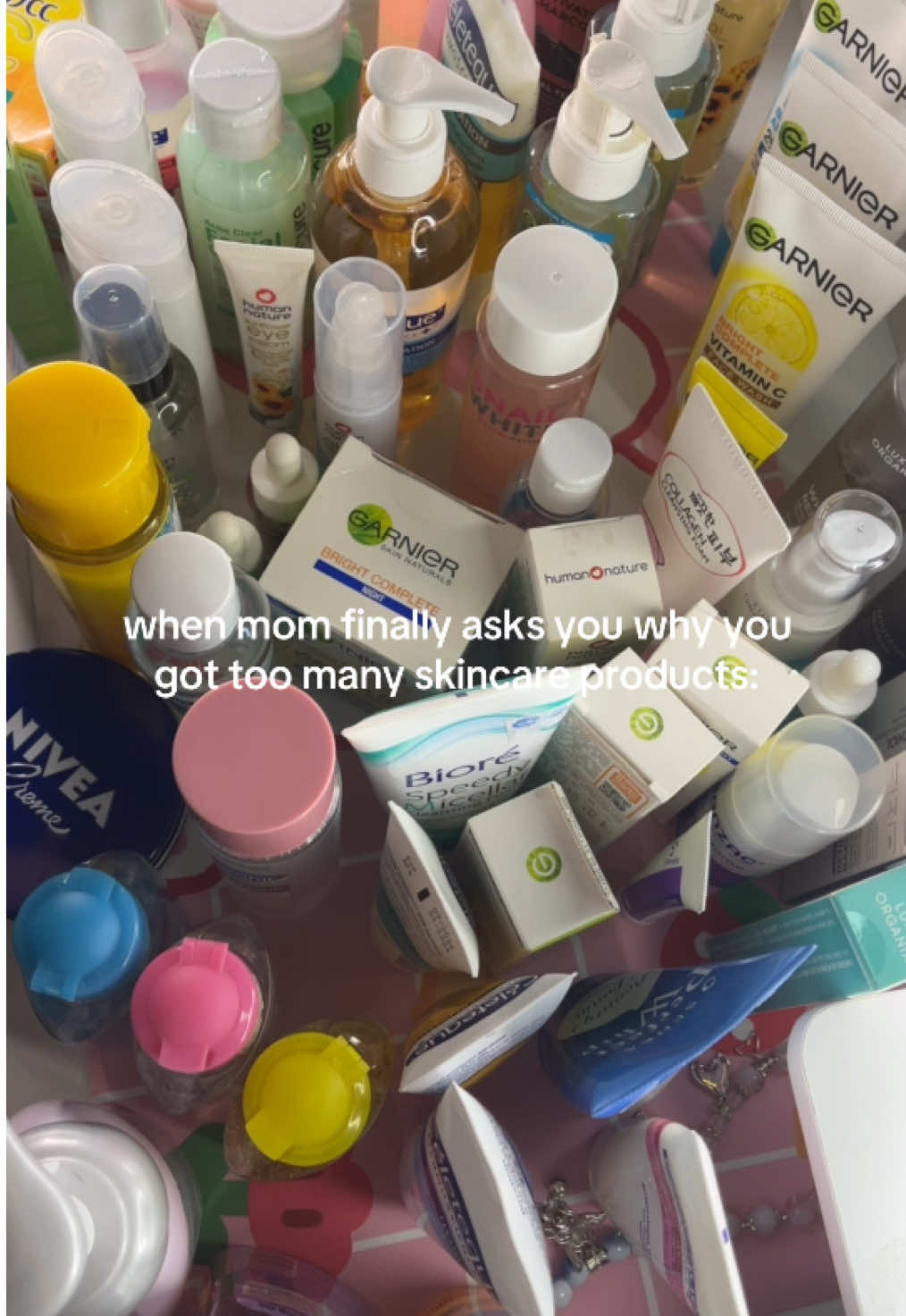 i mean—guilty i guess 🤷🏻‍♀️💥 #skincare #skintok #foryoupage #fyp #GlowUp #skincareroutine #glassskin #viral #momtok #whynot #haul 
