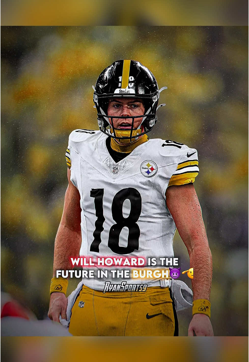 Will Howard Is The Future In The Burgh😈🫡 #nfl #football #fyp #fypシ #edit #hype #pittsburgh #steelers #willhoward #ryansports9 