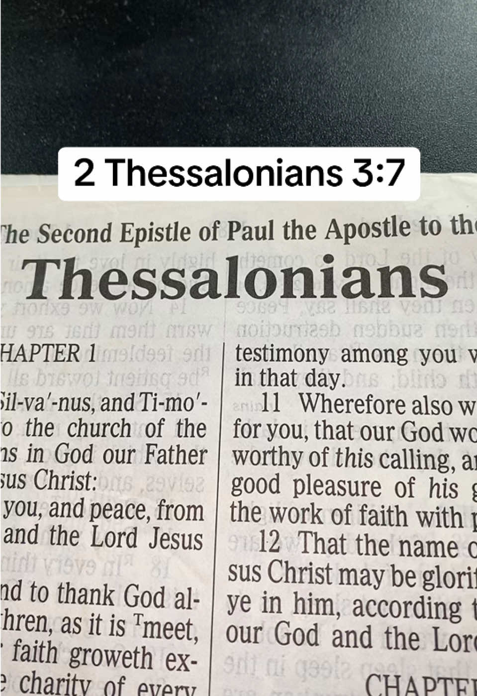 📖2Thessalonians3:7📖#Jesus #ScriptureReading #Christ #Messiah #ThePrinceOfPeace #Grace #Mercy #Word #Truth #Bible #Scripture #ForYourPage #ForYou #FYP #Christian #christiantiktok #Wisdom #Knowledge #Understanding #Faith #Love #God 