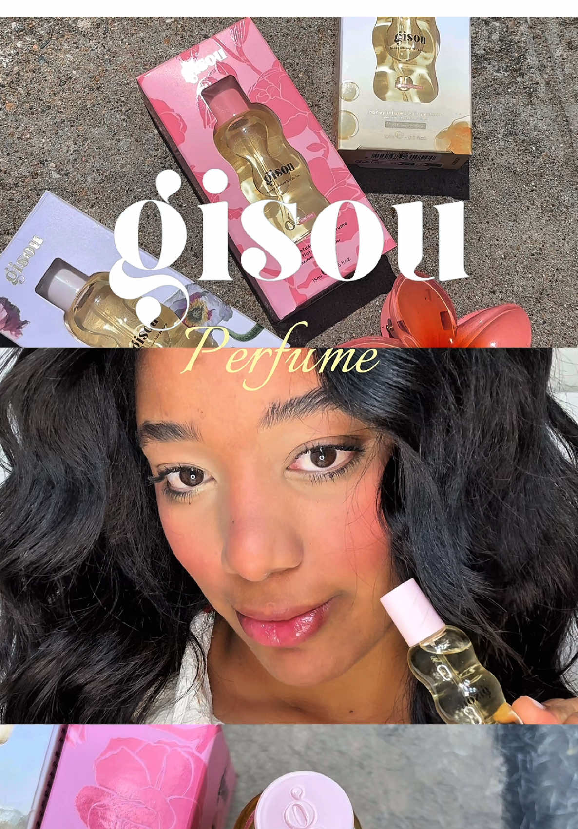gifted by Gisou 🍯🐝✨ Probando los nuevos perfumes de Gisou ¿Adivina cuál fue mi favorito ✨🪻? @Gisou @sephora #gisou #gisouhoneyglow