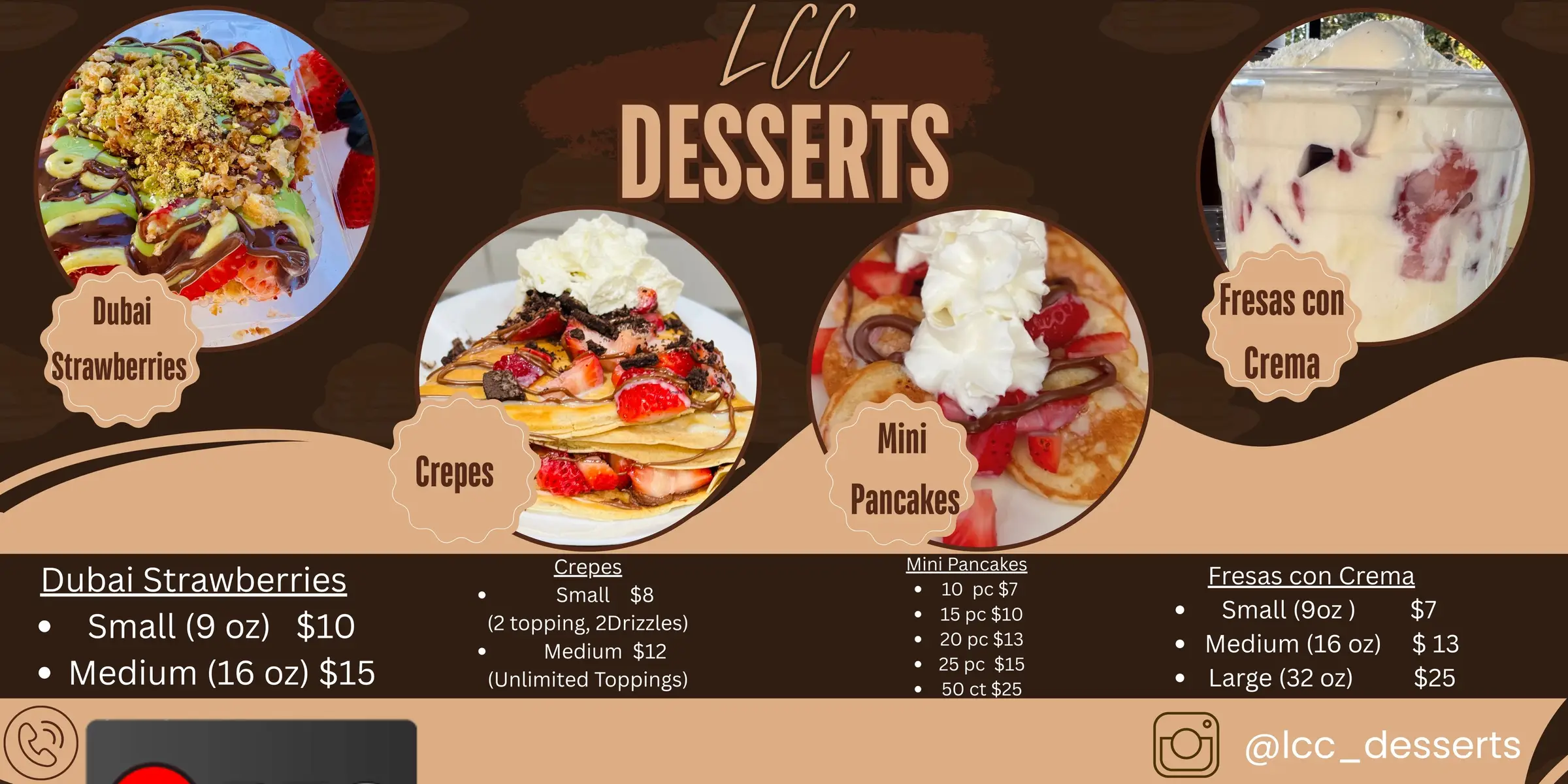 Selling today! Dubai Strawberries, crepes, fresas con crema, mini pancakes! Come stop by!! Dm for address #fypシ #parati #paratiii #foryou #yummy #dessert #orangecounty #dubaistrawberries #fresasconcrema #crepes #minipancakes 