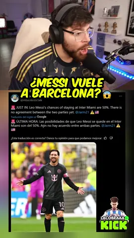 ¿ MESSI Vuelve a Barcelona? 😱 ESTE ES UN cuenta FAMDON DE LA COBRAA Y DAVOOXENEIZE NO ME QUIERO HACER PASAR POR ELLOS, SOLO SUBO FRAGMENTOS QUE NO ESTEN EN PROPIEDAD DE LOS CANALES OFICIALES DE Youtube. EL OBJETIVO ES DAR COBERTURA AL CONTENIDO QUE NO TOMAN EN CUENTA PARA SUBIRLO A tiktok. CADA VIDEO CON SUS RESPECTIVOS CREDITOS Y ENLACES. KICK LA COBRA: https://kick.com/lacobraaa KICK DAVOOXENEIZE: https://kick.com/davooxeneize NO OLVIDES seguirme PARA MAS RESUMENES E CLIPS DE TUS CREADORES DE CONTENIDO FAVORITOS ;D #barcelona #barcelonafc #barca #lionelmessi #messi  #intermiami #realmadrid #laliga #argentina #lacobra #lacobraaa #davooxeneize #djmariio #lamineyamal #raphinha #pedri #peru #españa #mexico #football #fyp