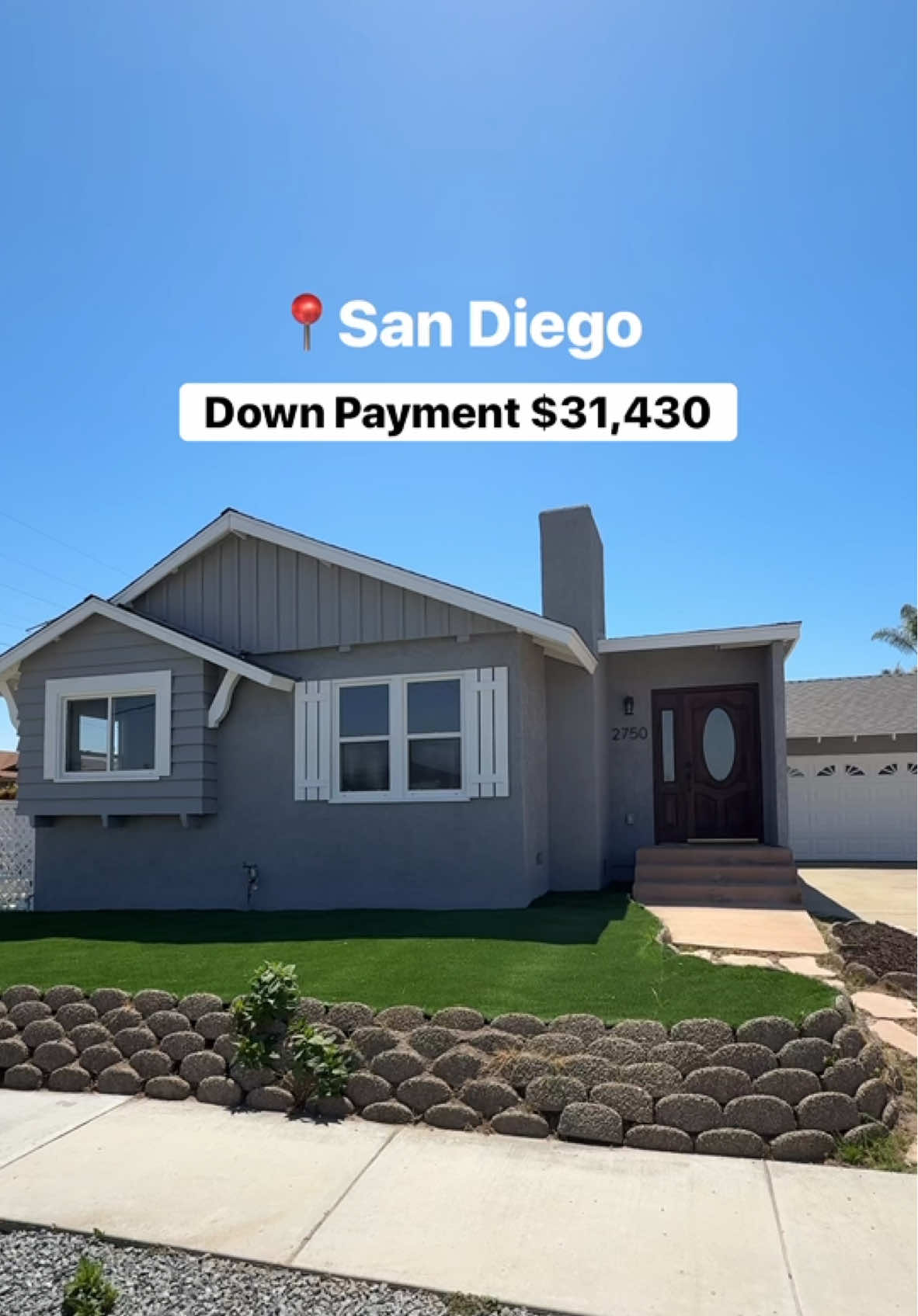 📍San Diego, CA 🛏️ 3 Bedrooms 🛁 2 Bathrooms 🚘 2 Car garage 📐1,531 Sq ft 💲898,000 ✅Corner lot ✅Stainless steel appliances ✅Walk-in closet in primary bedroom ✅New wood deck ✅Laundry room ✅7,400 sq ft lot ✅No HOA or Mello Roos Contact me for more information👇🏼 Belen Garcia | Realtor®️🏠 | DRE# 02182714 📲 619-734-1612 📧 belengarcia.realty@gmail.com Real Broker | DRE# 02022092  #homesforsaleinsandiego #sandiego #sandiegohomebuyer #sandiegorealtor  #sandiegorealestate #homebuyer #FirstTimeHomeBuyer 