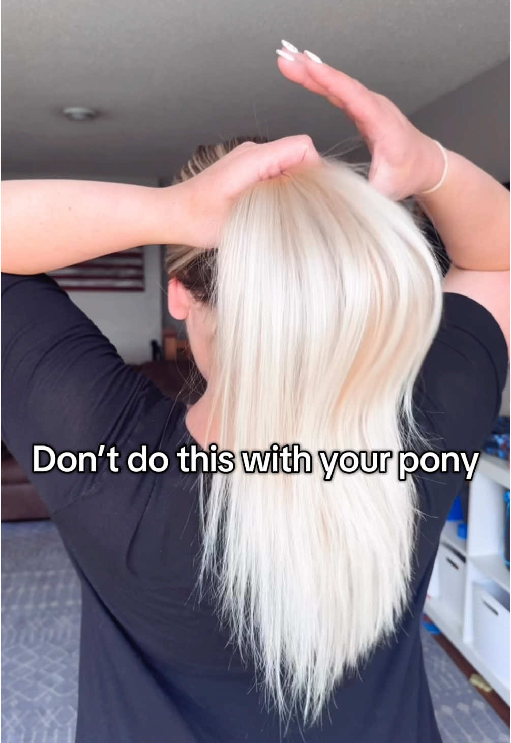 Let’s upgrade that pony Sis 🔥 Would you try this style? Xoxo, Nicole 🎀 #hairstyle #ponytail #ponytailhairstyle #cutehairstyles #easyhairstyles 