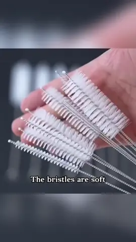 Ten-piece cleaning brush, which can brush straws and test tubes, with a variety of specifications to choose from and easy to use.#suctionbrush #cleaningbrush #brush 