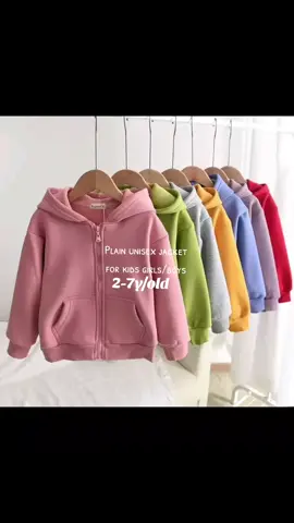 Plain unisex jacket for kids girls/boys. 2-7y/old#jacketforkids #jacket #unisexjacketforkids #unisexjacket #hoddiejacket #hoddiejacketforkids #fyp #foryou #foryoupage #afilliatemarketing 
