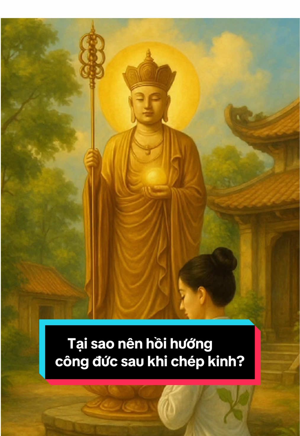Tại sao chúng ta nên hồi hướng công đức sau khi chép kinh? #chepkinhdiatang #chepkinh #phatphapnhiemmau #diatangvuongbotat #kinhcheptay #sachchepkinh #minhantamnhan 