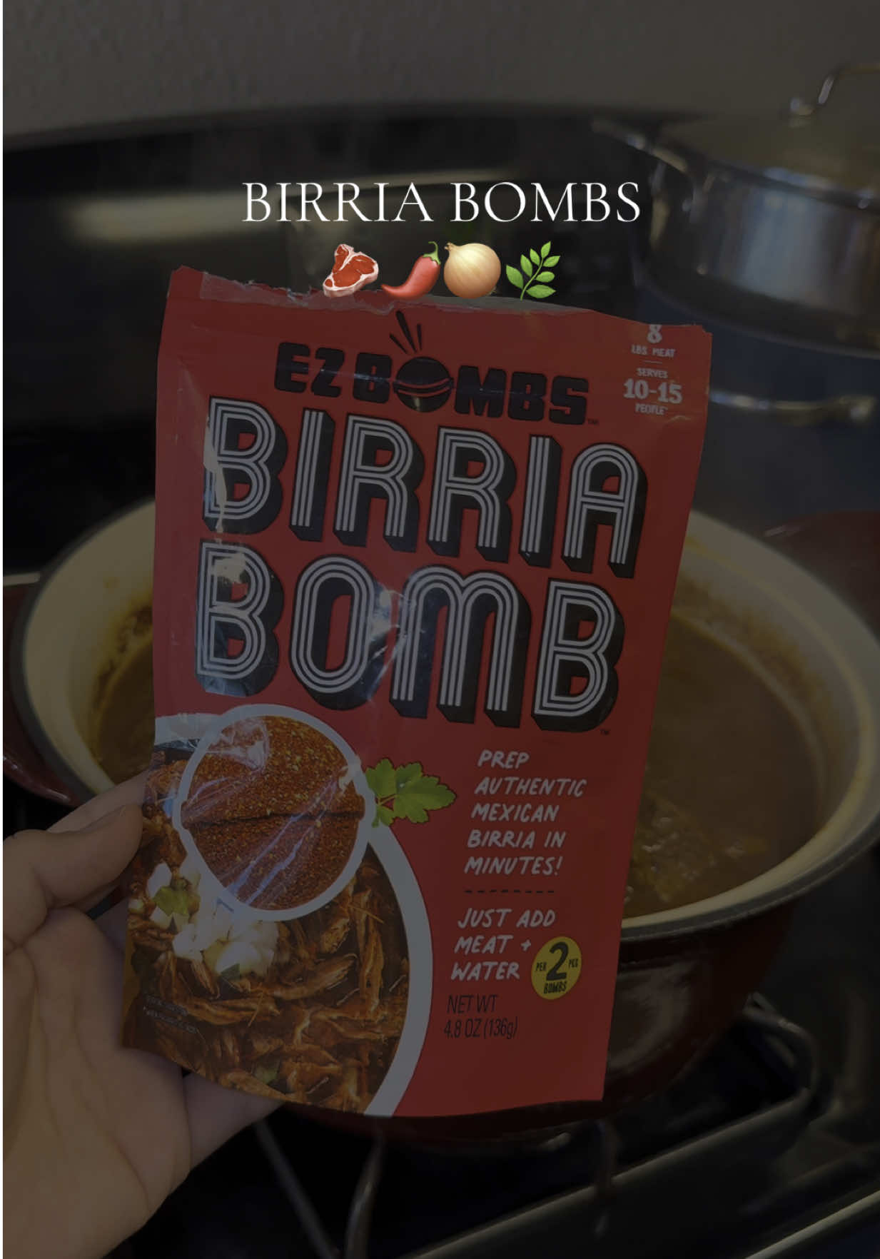 So goooood! 10/10😍😋 #birria #birriabombs #ezbirriabombs #foodtiktok #viral #foryou #paratii #TikTokShop #weeklypicks #restock #mothersday #ttshop 