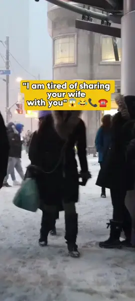 I am tired of sharing your wife with you.#prankcall #prank #phonecall #brookeandjubal #trending  #fyp  #secondchance  #radioshow  #jubalseconddateupdate  #laugh  #prankstar  #hilariouspranks  #secondatesupdate #usa 
