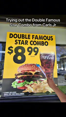 @Carl’s Jr. 🍔🍟 #eat #carlsjr #fyp #burger #viral #funny 