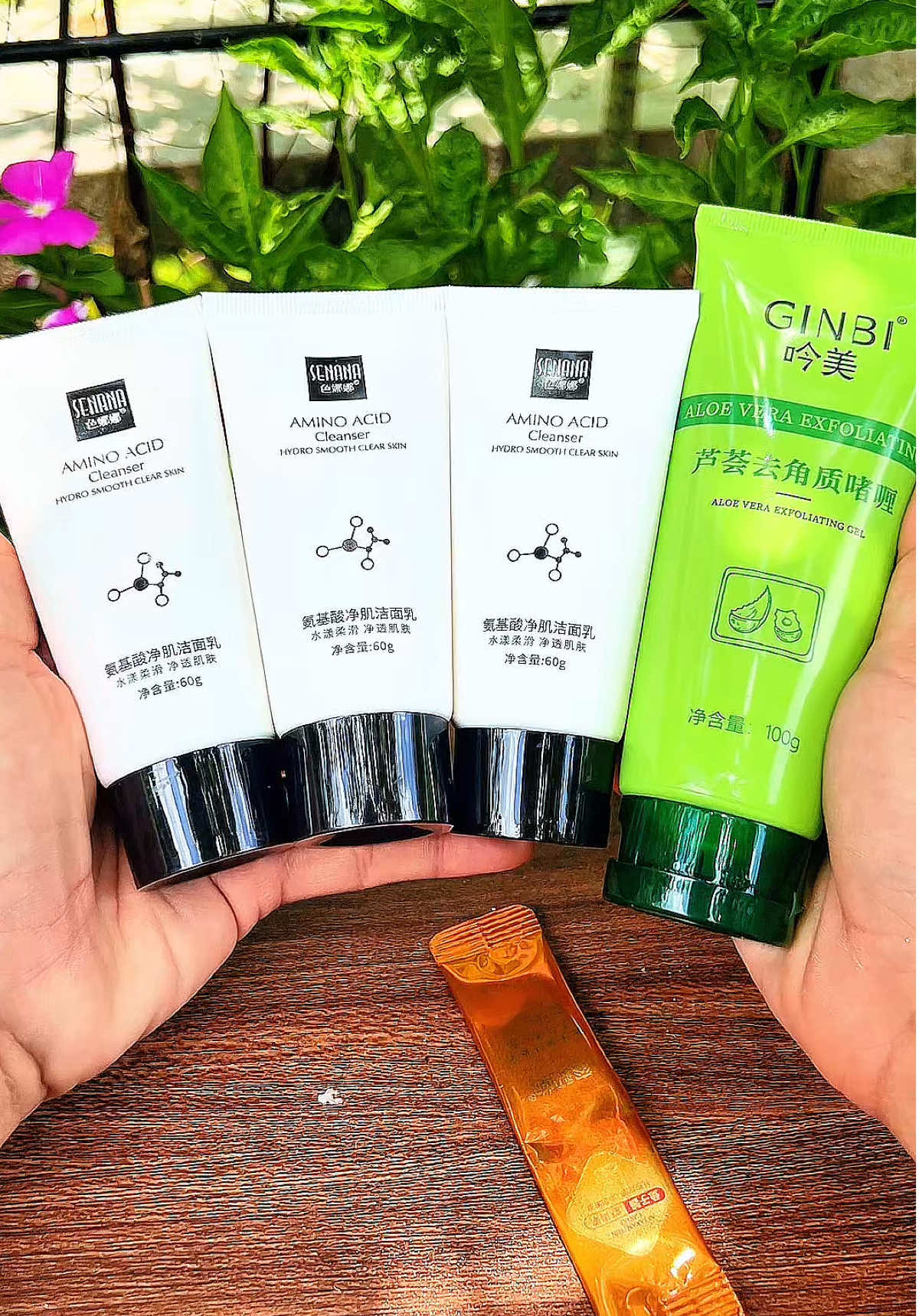 Combo 3 tuýp sữa rửa mặt Senana tặng 1 tuýp tẩy tế bào Ginbi tặng 1 mặt nạ ngủ chỉ 50k miễn ship##anlin210##suaruamat##senana##taytebaochet##ginbi##matnangu##antamvuisam##antammuasam 