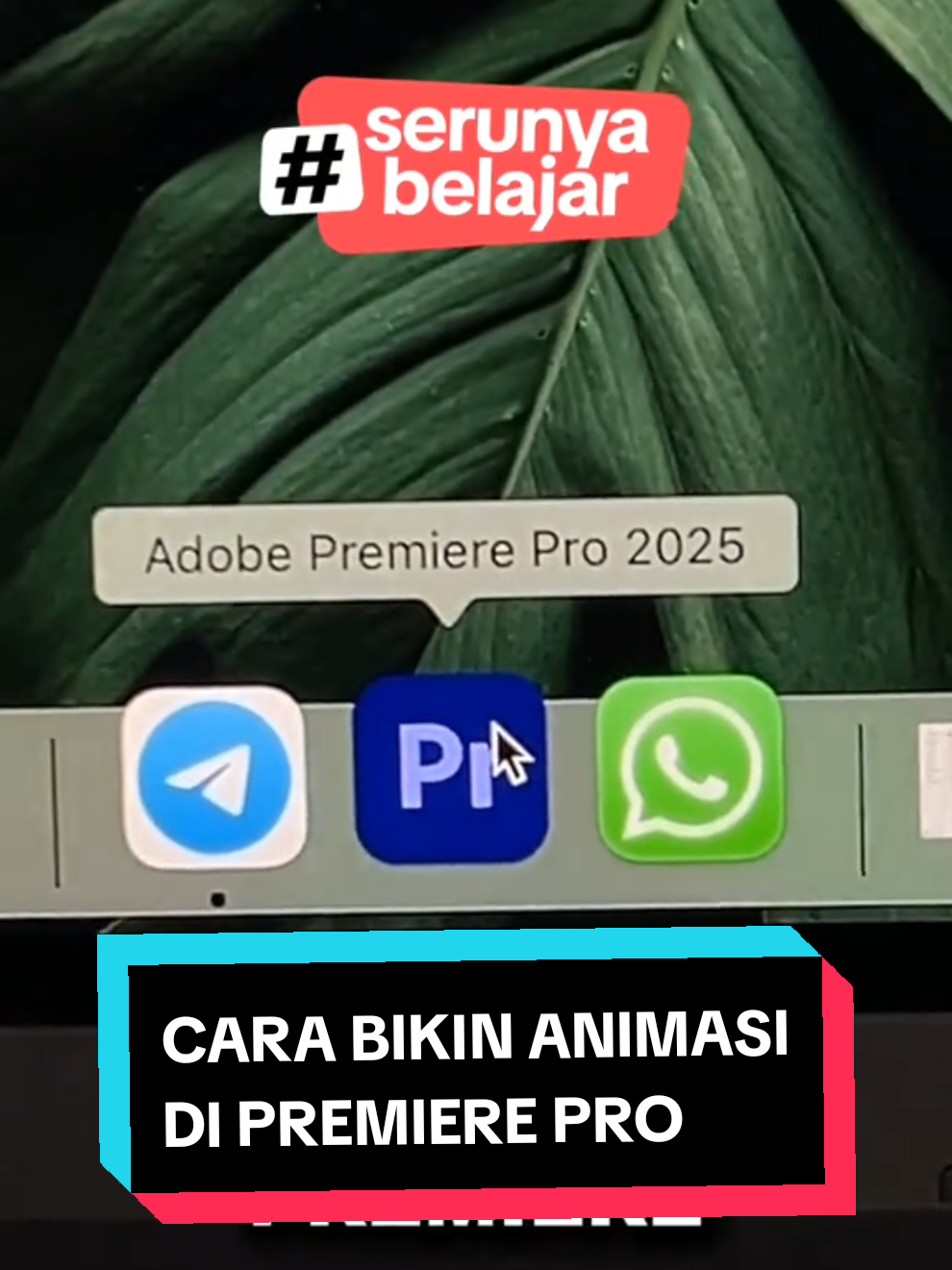 Day 1/30 Basic Editing Premiere Pro Cara bikin animasi di premiere pro #serunyabelajar #STEMTok @by.u 
