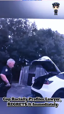 Cop Racially Profiles Lawyer, REGRETS It Immediately! Part 1. #cops #copsoftiktok #police #viralvideo #usa🇺🇸 