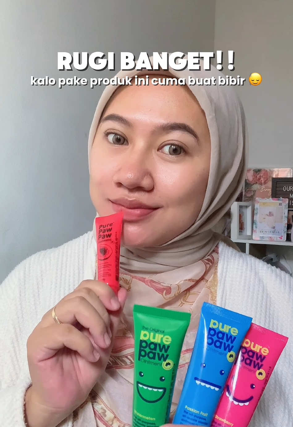 ini sih multifungsi bangettt! Lipbalm bukan sembarang lipbalm 🙂‍↕️✨  #purepawpaw #rekomendasilipbalm #MyDailyPAWer 