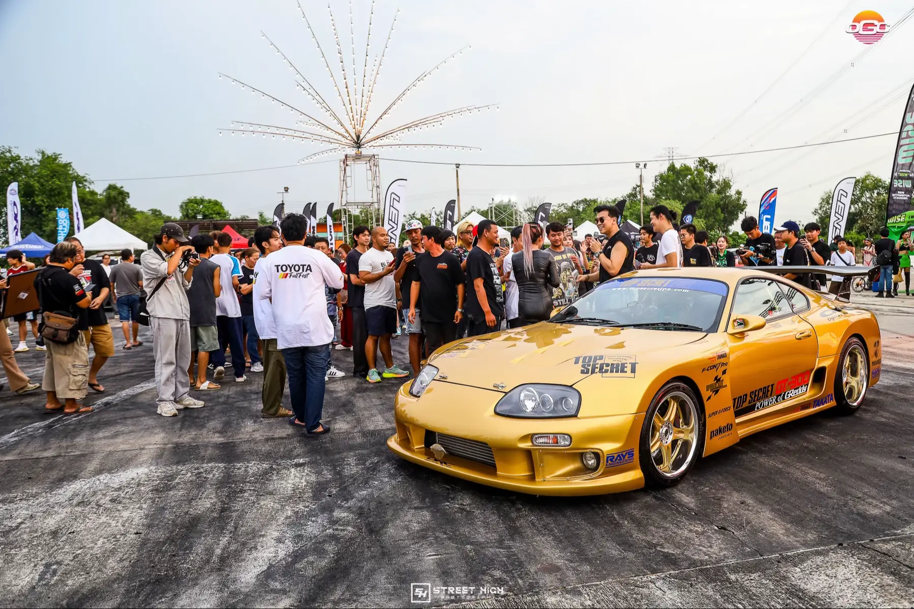 TOYOTA SUPRA TOP SECRET GT-300  Beerbaiyoke TOYOTA FULL FEST 🔥🔥🔥 