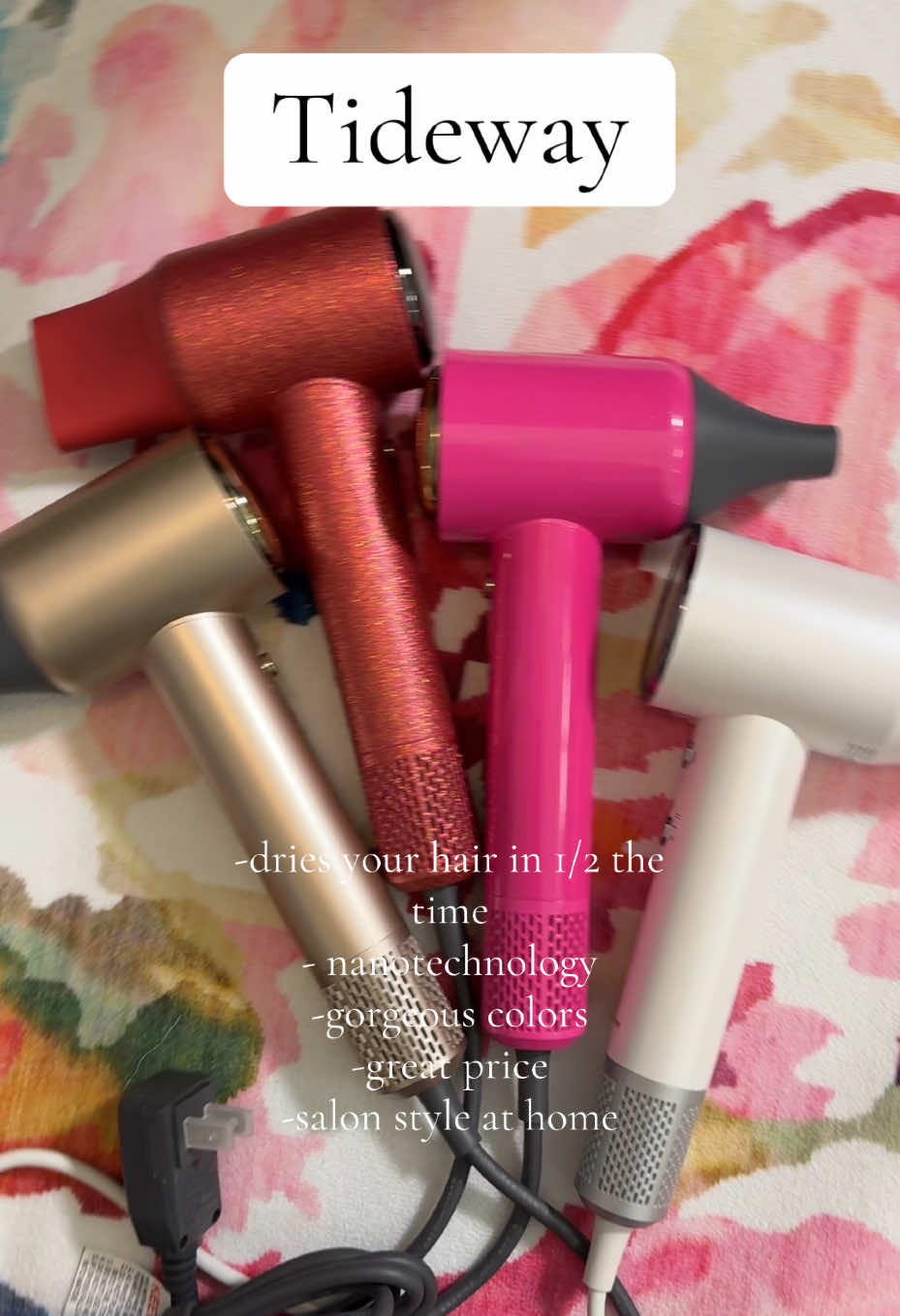 This is hands down the best hairdryer I have used!  As a mom of girls, we all have different hair types and Tideway works for all of us!!  #ifyouknowyouknow #tideway #tidewayblowdryer #tidewayhairdryer #tidewaylove #younglife #itsafamilything #tiktokaffiliate #tiktokshop #tidewayblowdryer @Tideway_Media @Tideway @Tideway USA @Tideway.style @Tideway.store @Tideway.haircare @Tideway.dryer 