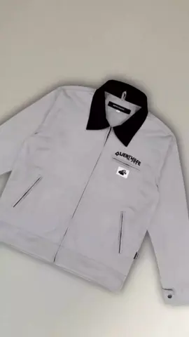 Qwertylife Work Jacket Boxy Fit Cordoray Grey m65 #jacket #boxy #rekomendasioutfit #distro #berandafyp #fyp #fyppppppppppppppppppppppp 