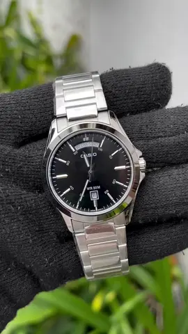 Bản day thép , vẫn phong cách day date tiện lợi #dongho #donghonam #donghonam #casio #mtp1370d 