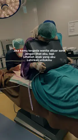 Momen paling menegangkan dalam hidupku yaitu adalah ketika melahirkan buah hati dan anak pelangi kita 🤍 #sectiocaesarea #rainbowbaby