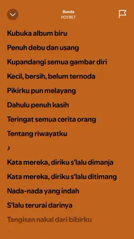 [bunda by potret] sayang bunda selamanya 🤍🤍 #galerysong #bunda #potret #fulllyrics 