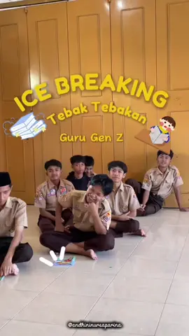 Ice Breaking Tebak Tebakan lagi nih di hari Sabtu Ceria 🥰 Ice Breaking Tebak Tebakan lagi nih di hari sabtu Ice breaking tebak-tebakan dengan clue adalah aktivitas yang menyenangkan dan interaktif, di mana peserta diberikan beberapa petunjuk (clue) untuk menebak sesuatu, seperti objek, kata, atau konsep. Manfaat 1. Meningkatkan Keterlibatan: Membuat peserta didik lebih aktif dan terlibat dalam proses pembelajaran. 2. Mengembangkan Kemampuan Berpikir: Membantu peserta didik mengembangkan kemampuan berpikir kritis  3. Meningkatkan Kreativitas: Membuat peserta didik lebih kreatif dalam menebak jawaban. 4. Melatih peserta didik problem solving  Dengan melakukan ice breaking tebak-tebakan dengan clue, proses pembelajaran dapat menjadi lebih menyenangkan dan interaktif! #icebreaking #tebaktebakan #icebreakingseru #icebreakingserudikelas #guru #gurugenz #sekolah #smp #clue #bermainsambilbelajar 