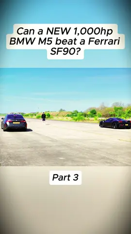 Can a NEW 1,000hp BMW M5 beat a Ferrari SF90?