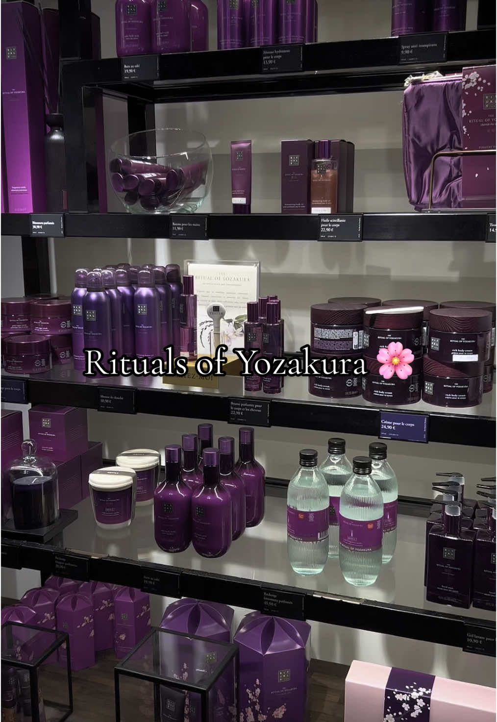 Rituals of Yozakura is back 🌸  @Rituals #rituals #yozakura #ritual #fyp #SelfCare #perfume 