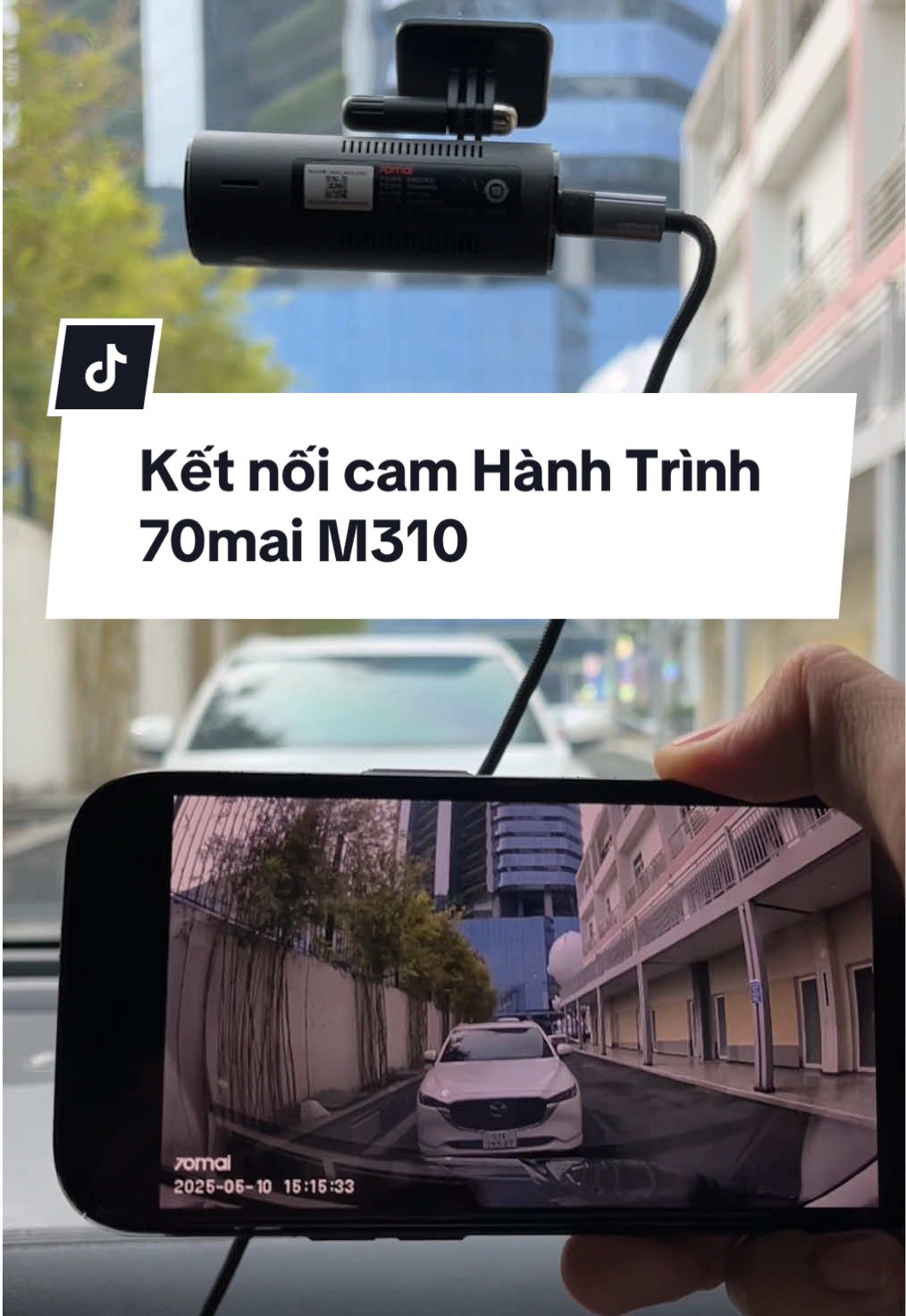 Trả lời @tiến duyên Kết nối cam Hành Trình 70mai M310 #taibanhang #camerahanhtrinh #camxehoi #camerahanhtrinhoto #cameraxehoi #cam70mai #camera70mai #70maim310 