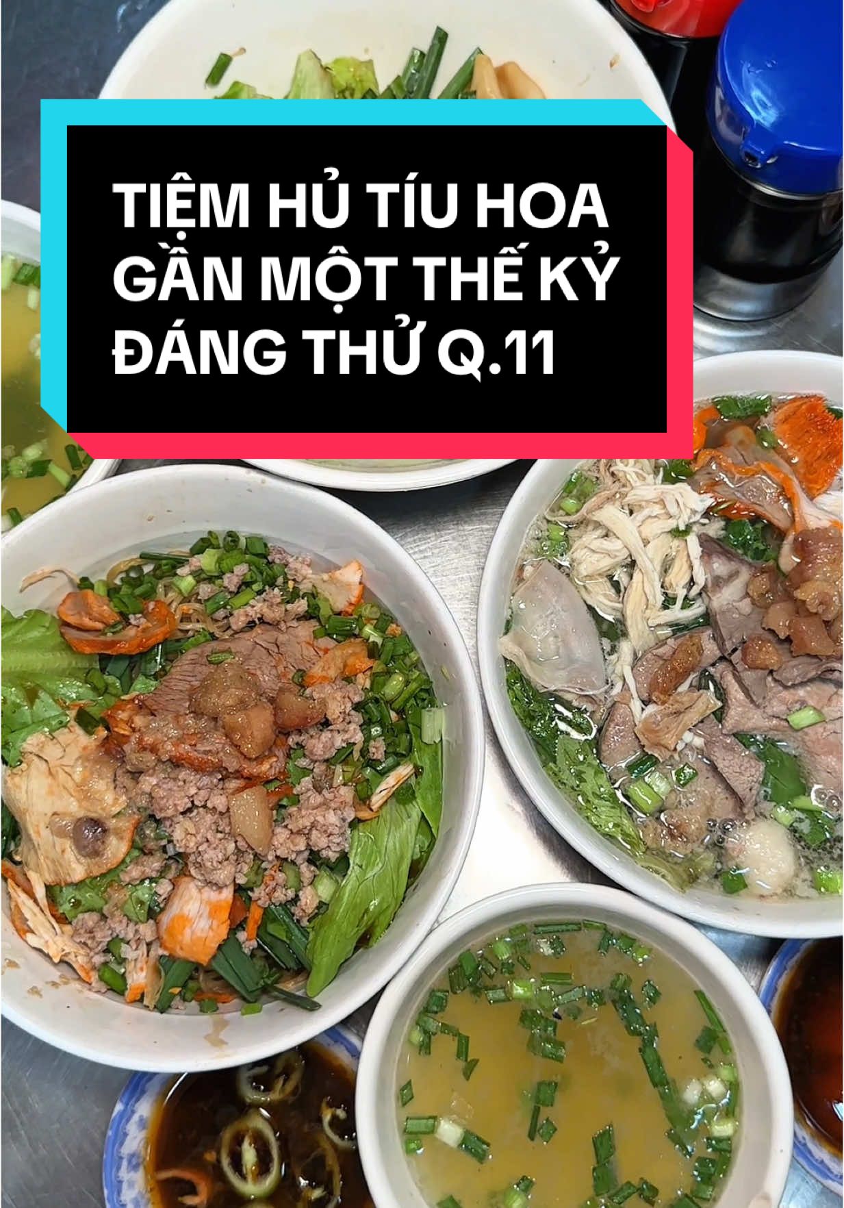 Núp hẻm Q.11 có một tiệm hủ tiếu người Hoa siêu ngon đã tồn tại gần một thế kỷ #reviewanngon #ancungtiktok #vtmgr #tryitwithtiktok #ansapsaigon #saigon 