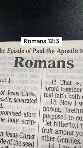 📖Romans12:3📖#Jesus #ScriptureReading #Christ #Messiah #TheSonOfDavid #Grace #Mercy #Word #Truth #Bible #Scripture #ForYourPage #ForYou #FYP #Christian #christiantiktok #Wisdom #Knowledge #Understanding #Faith #Love #God