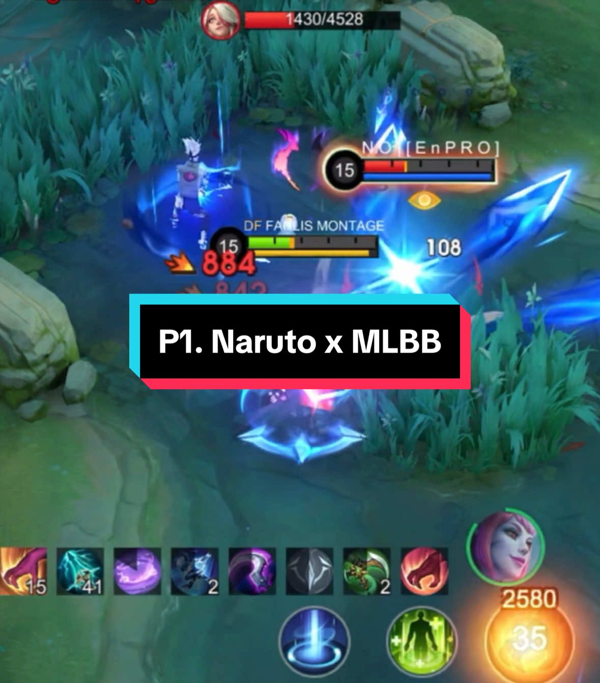 Naruto x MLBB. #MLBBxNARUTO #mlbbidbo #mlbb 