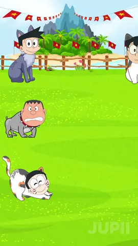 Nobita, xeko, chaien ai là mèo nhỏ của mẹ mèo Nobita #xuhuong #doremon #nobita #hoathinhvuinhon
