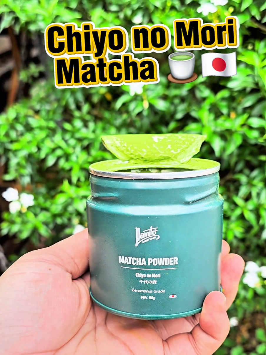 Chiyo no Mori Matcha  50 g. ผงมัทฉะเกรดพิธีการชงชา หอม มัน นัว กดในตะกร้าได้เลย #ผงมัทฉะ #ผงมัทฉะแท้ #chiyonomori #matcha #llamito #tiktokviral #หยกซ่าป้ายยา 