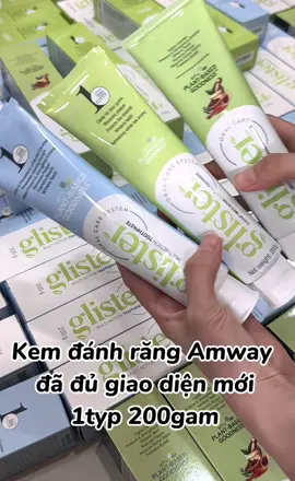 Kem đánh răng chân ái của mình  #amway #glister #xh #kemdanhrang 