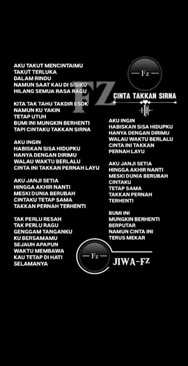 #assalamualaikum_sahabat_jiwafz #Lagu_Viraltiktok_Cinta_Takkan_Sirna🤍JiwaFz #fz🤍 #jiwa_fz #fz #lagu_jiwafz🤍 #lagudanlirik_jiwafz🤍 #fz_jiwa_muzik #original_fullsongs_fz❤🎵🎧 #original_fullsong_fz #lagu_favorite🤍jiwafz #lirik_lagu_Cinta_Takkan_Sirna🤍JiwaFz#lagu_favorite🤍jiwafz #original_fullsong_fz #lagu_viraltiktok🤍fz #lagu_viral_tiktok🤍fz #lagu_viral_malaysia🤍fz #lagu_galau🤍fz #lagu_galau_viraltiktok🤍fz #lagu_viral_malaysia🤍fz #lagu_galau🤍fz #lagu_galau_viraltiktok🤍fz #lagu_galau_indonesia🤍fz #lagu_jiwang_malaysia🤍fz