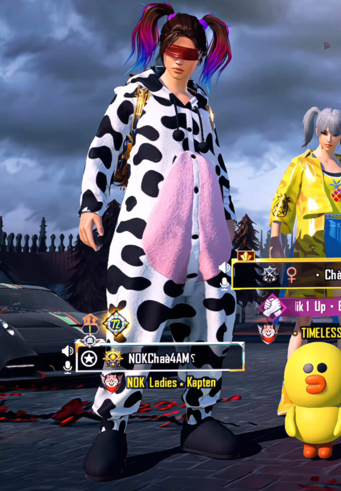 Oh jadi begitu 🥵🤣🙈  @Chaa😾 @Febee ◡̈ @𝙽𝙴𝙲𝙲𝚈♡ #NOKUnity #pubgmobile 