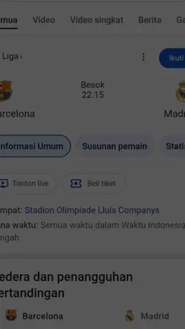ayo isi kolom komentar dengan skor siapa tau benar #realmadridfc #vs #barcelonafc 