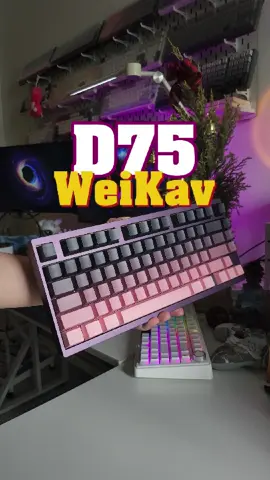 D75 Weikav Ông Vua Mới Của Bàn Phím Cơ Bằng Nhôm. #d75 #weikav #weikavd75 #banphimco #banphimnhom #keyboards #banphimcogaming #keyboard #keypickz #techreview #fyb #foryou #review 
